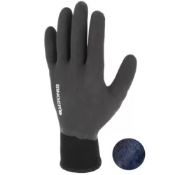 Gant Snowflex deux couches enduit latex mousse noir