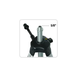 Trépied léger avec adaptateur 1/4 inclinable 55-150 cm