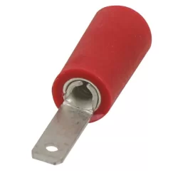 Cosse plate mâle isolée double sertissage boîte de 10