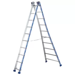 Echelle transformable 2 plans Tubesca Platinium