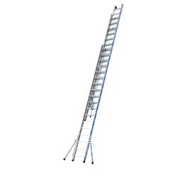 Échelle coulisse à corde 3 plans Platinium 300 Tubesca