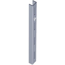 Crémaillère simple 5001 blanche longueur 1500 mm
