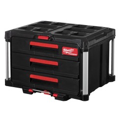 Coffret 3 tiroirs PackOut Milwaukee