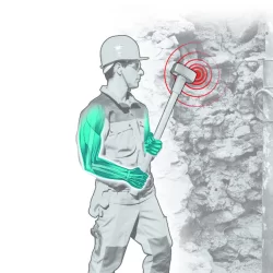 Masse Nanovib 4 kg manche bi-matière 90 cm Leborgne