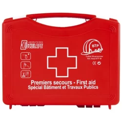 Trousse de secours BTP 5 à 10 personnes ASEP