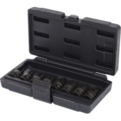 Coffret de 8 douilles à choc courtes Torx 1/2 KStools T30 à T80
