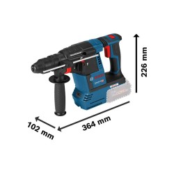 Marteau perforateur sans fil SDS plus GBH 18V-26 F solo L-BOXX