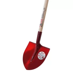 Pelle ronde 27cm super légère 1kg avec manche bois 130cm