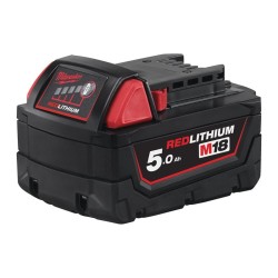 Batterie M18 B5 Milwaukee 18V 5.0 Ah Red lithium