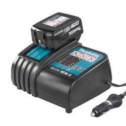 Chargeur Makstar Li-Ion Ni-Mh 9,6 à 18 V prise allume cigare