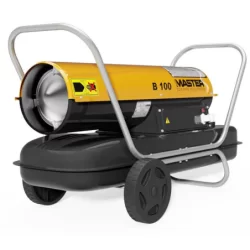 Chauffage fuel air pulsé mobile à combustion directe