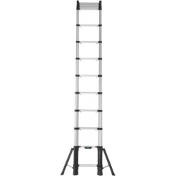 Echelle Telescopique Telesteps Prime 4,10m avec stabilisateurs latéraux