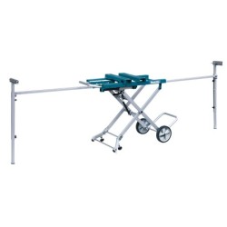 Chariot établi WST05 Makita avec servantes et roues pour scie sur table compatible