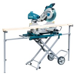 Chariot établi WST05 Makita avec servantes et roues pour scie sur table compatible