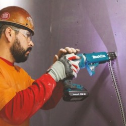 Visseuse plaque de plâtre Makita DFS452ZJ 18 V Li-Ion machine seule en coffret Makpac