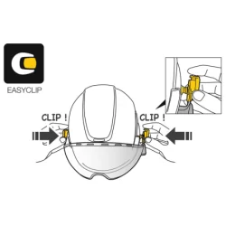 Visière de protection Vizir Petzl pour casques Vertex et Strato
