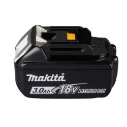Batterie Makita Makstar Li-Ion 18V 3Ah type BL1830B avec témoin de charge