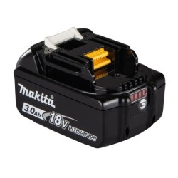 Batterie Makita Makstar Li-Ion 18V 3Ah type BL1830B avec témoin de charge