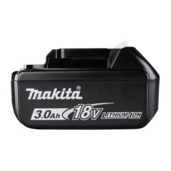 Batterie Makita Makstar Li-Ion 18V 3Ah type BL1830B avec témoin de charge