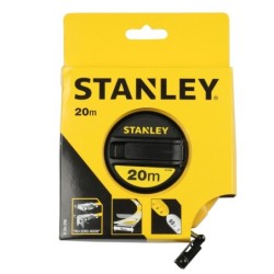 Décamètre mesure longue Stanley classe 3 ruban en fibre de verre