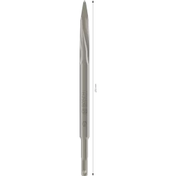 Burin pointu SDS Plus longueur 250 mm