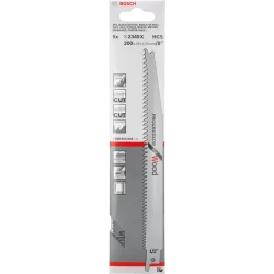 Lame de scie sabre pour bois S 2345 X jeu de 5 lames