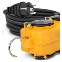 Rallonge Powerblock 4 prises 2P+T câble H07RN-F