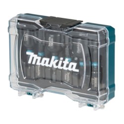 Coffret 6 douilles à queue Impact BLACK Makita hexa 1/4 diamètres 6-7-8-10-12-13 mm