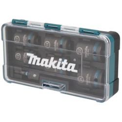 Coffret de 6 douilles Impact Black avec adaptateur hexa 1/4'' Ø 13-17-19-21-22-24 mm