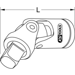 Cardan universel Ultimate KS Tools 1/2