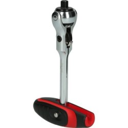 Cliquet à tête pivotante 1/4 Modifix Kstools mini poignée en T, 72 dents