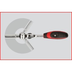 Cliquet à tête pivotante 1/4 Modifix Kstools mini poignée en T, 72 dents