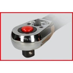 Clé dynamométrique 1/4 bouton poussoir 5-25Nm