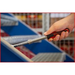 Cliquet télescopique et réversible KsTools 1/2 72 dents à tête articulée