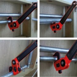 Pince à tube avec tête pivotante réglable 1 1/2 KsTools