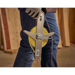 Mesure longue à ruban acier Mabolon Master II Stanley classe 2 avec poignée