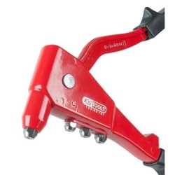 Pince à riveter 270 mm Kstools avec 4 embouts 150.9510