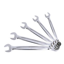 Jeu de 5 clés mixtes à cliquet réversible KS Tools diamètres 8 - 10 - 13 - 17 - 19 mm