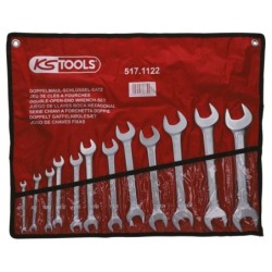 Jeu de 12 clés à fourches Kstools de 6 x 7 à 30 x 32 mm