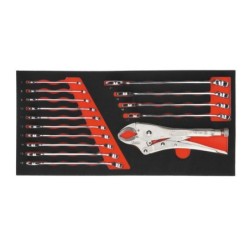 Coffre à outils ultimate KS TOOLS métallique équipé de 114 pièces 3 tiroirs