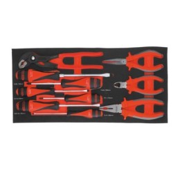 Coffre à outils ultimate KS TOOLS métallique équipé de 114 pièces 3 tiroirs