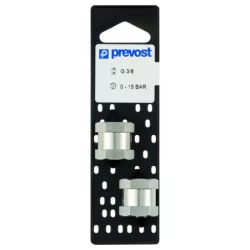 Manchon égal fileté femelle cylindrique G 3/8 - Lot de 2
