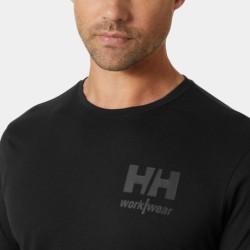 Tee shirt classic logo noir