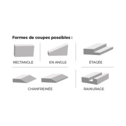 Table de découpe fil chaud Edma pour polystyrène spécial ITE