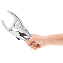Pince-étau Facom 501APB de 250 mm à becs longs boutonnière 5 positions grande capacité d'ouverture
