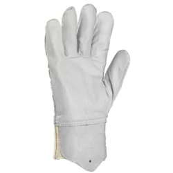 Gant de maîtrise fleur chèvre EUROSTRONG 2250 poignet tricot protège artère