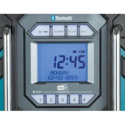 Radio de chantier 12 à 18V Makita DMR301 sans batterie ni chargeur
