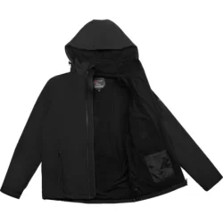 Veste softshell chauffante noire