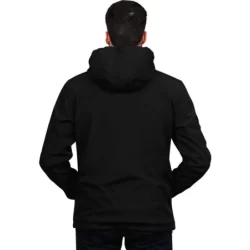 Veste softshell chauffante noire