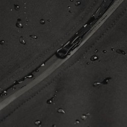 Veste softshell chauffante noire